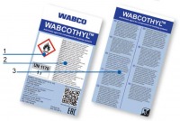 Новые этикетки и названия химических продуктов WABCO