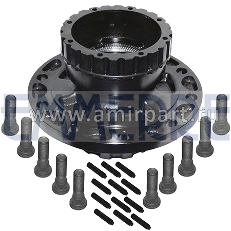 Ступица (c подшипниками) Volvo FE/FH/FM/RVI Premium/Magnum DXi 85107753 / Techno Brake 931426 @96385