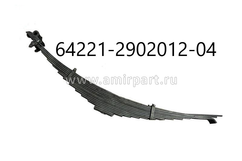 Рессора передняя МАЗ 16л, L=1910мм (64221-2902012-04)
