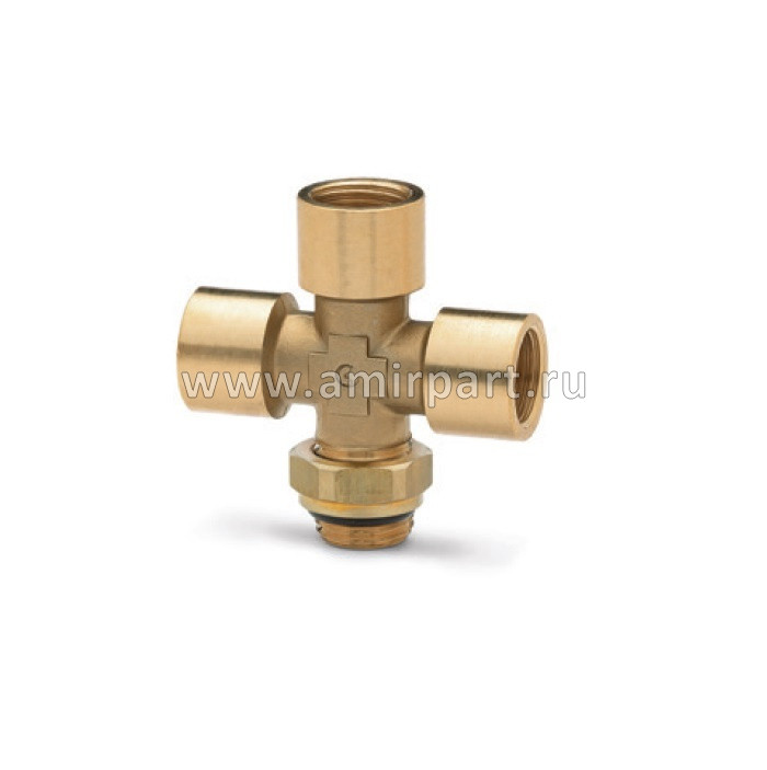 Фитинг четвертник M16вн - М16 CAMOZZI D2032
