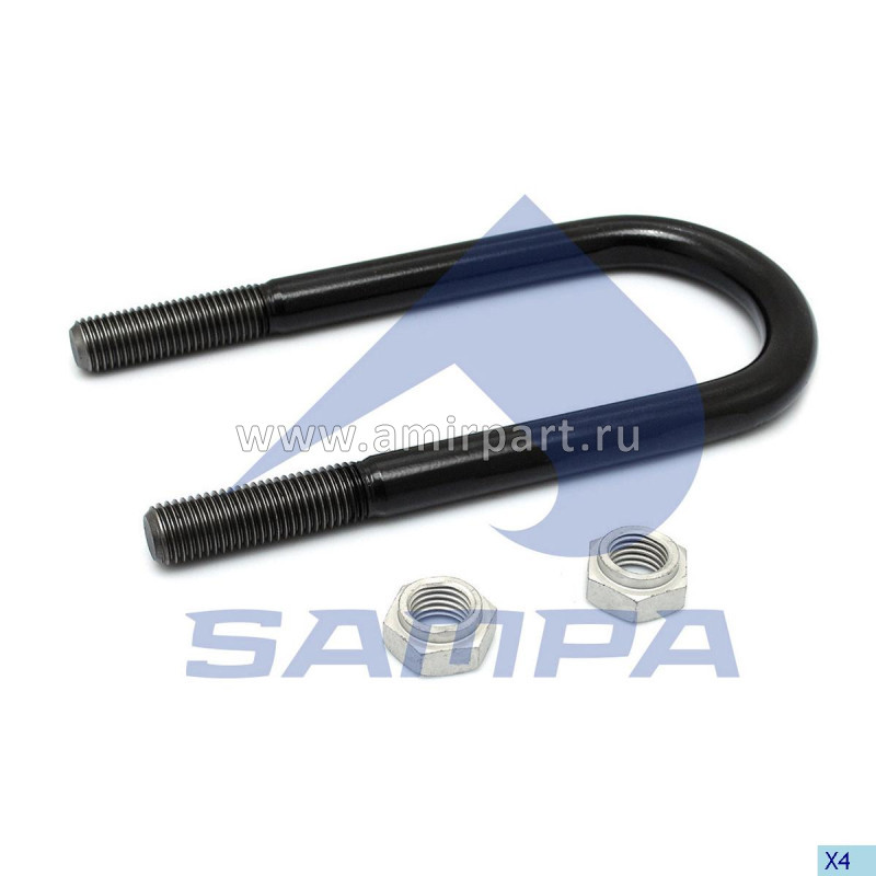 Стремянка М24х280*125 R-90/R45 # 03.138.44.08.4 0704084 / Sampa 070.336/1 @9013