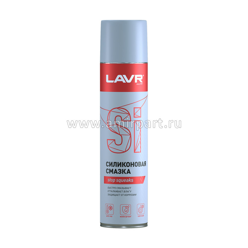 Смазка силиконовая LAVR 400мл /кор.12шт/