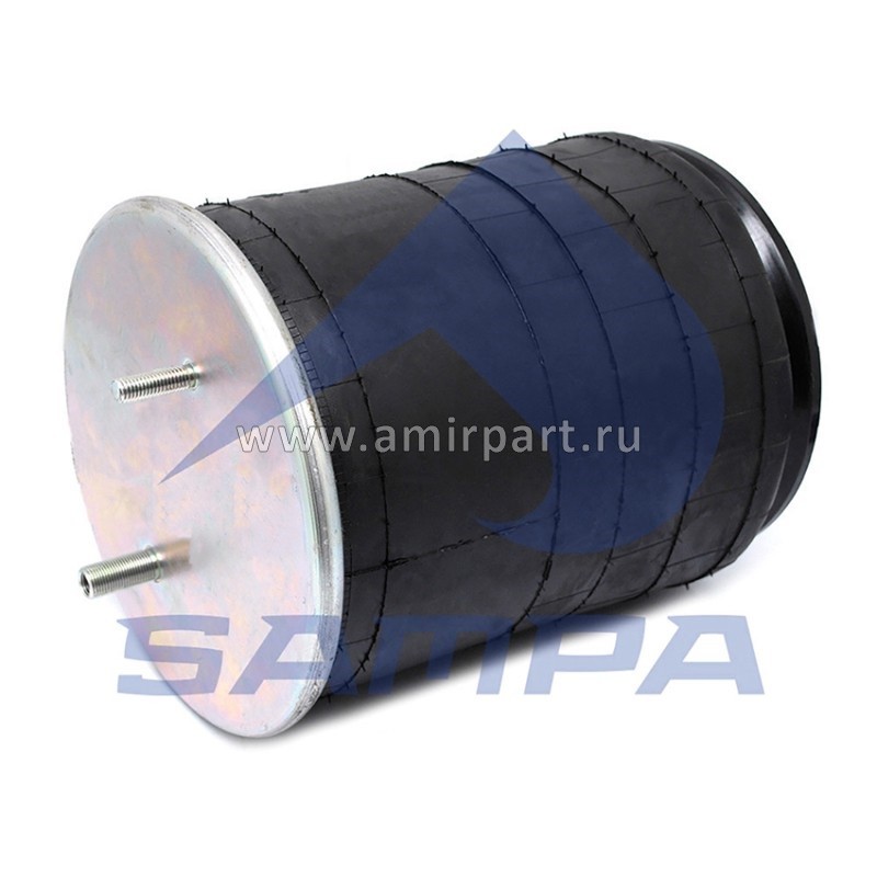Пневморессор W01-358-9122 HENDRICKSON мет. стакан (1 шп.+штуц. / 4 отв.) / Sampa SP559122-KA