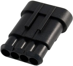 115000410172 (282106-1), Корпус разъема "вилка" 4pin AMP Superseal 1.5