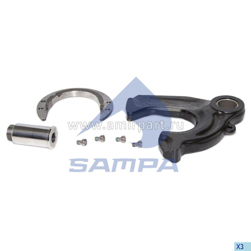 Р/к сцепного устройства GF38.36 662101456 3,5"/Sampa 095.983