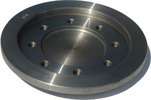 Плита под шкворень (монтажная тарелка) с болтами для KZ 1016, KZ 1416 / JOST (KZ 1016-04)
