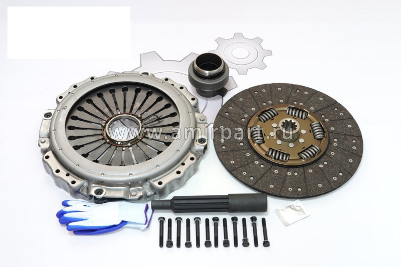 Сцепление КАМАЗ-ЕВРО (КПП ZF 9S109, 154, 161 дв.740.30-260) MFZ-430 в сборе АВТОМАГНАТ