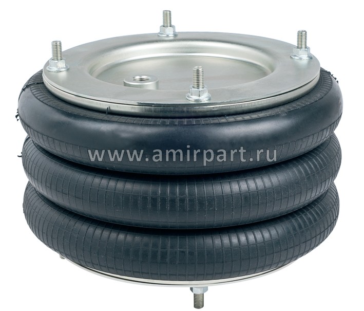 Пневмоподушка (тройной сильфон) 4шп.+1отв.под воздух Firestone W01R584062/Auger AU34300-3F04 @90491