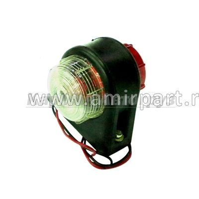 Фонарь габаритный, задний /красный/, DX, без кабеля D10800