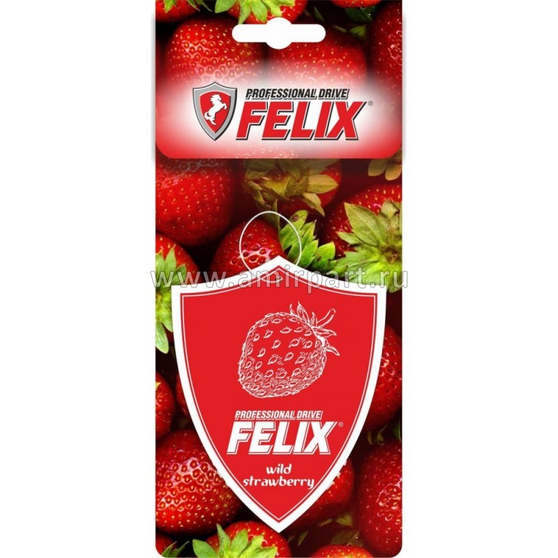 Ароматизатор FELIX SHIELD Ароматная клубника (листок ) 411040035