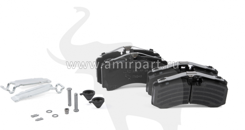 Комплект дисковых колодок WVA 29328/29329 Knorr K097533K50 SCHMITZ 1178243
