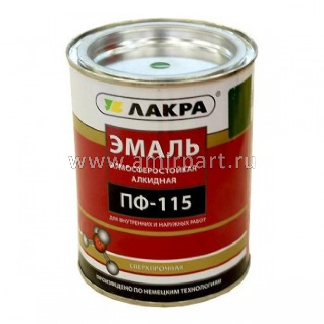 Эмаль ПФ-115 (Лакра) Белый 1,9кг/6 (3461) ДМ41