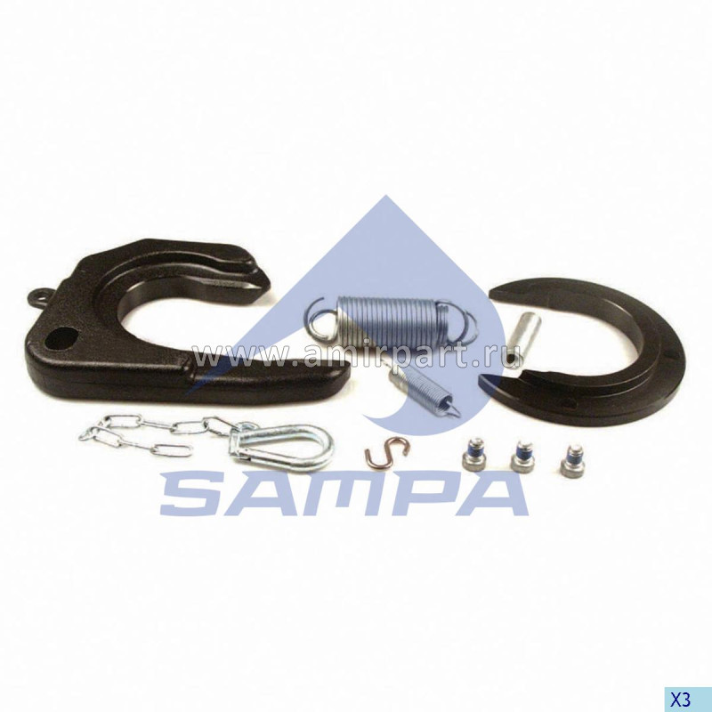 Р/к устройства седельно-сцепного, замка 3½" тип G / JOST (SK 2421-76) / Sampa 095.549 @9283