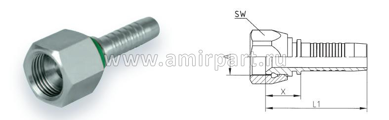 Фитинг JIC 9/16 sk 5/16 42130905