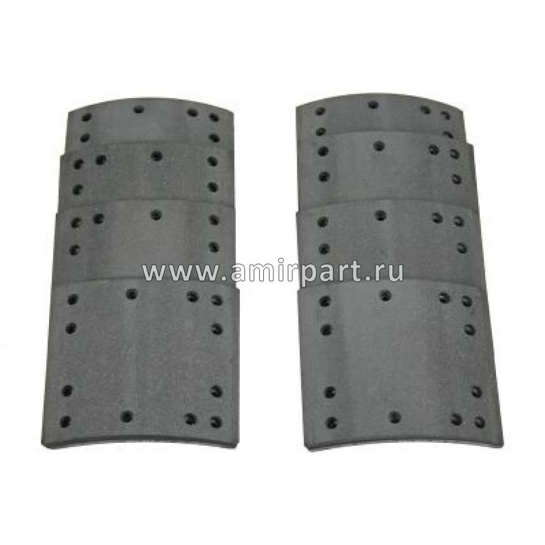 Накладки тормозные 420x180 (0 ремонт) ROR (19036,19037) / Fras-le OEM 19036/037 00-AF/720Z@8468