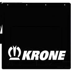Брызговик резиновый на полуприцеп "KRONE" 400*400 крашенный арт.БФ035