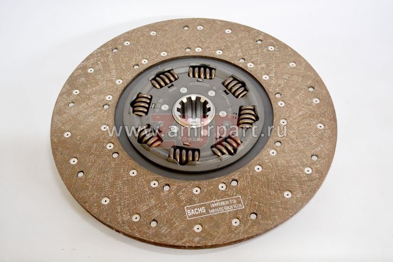 Диск ведомый (на лепест. корзину КПП ZF) Kasch 1878 000 205