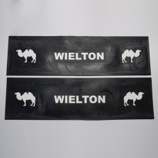 Брызговик длинномер 2400*350 LUX черный WIELTON белая надпись знак