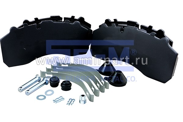 Комплект дисковых колодок KNORR SB/SN 7, SB4345 до 04/2003 (Se-M Lastik). (15320)