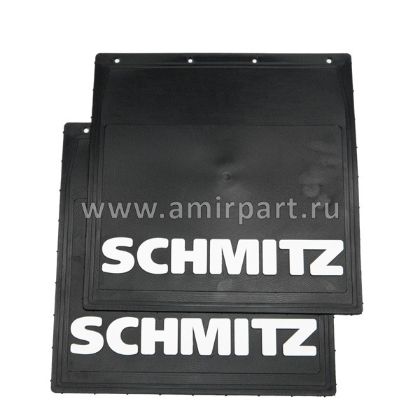 Брызговик 400*400 LUX черный SCHMITZ белая надпись
