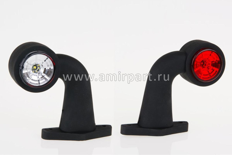 Фонарь контурно - габаритный на косой длинной резиновой ножке LED FT009E FRISTOM