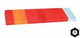 Стекло фонаря заднего RVI 5001847588 DAF 95/95XF, IVECO Eurotech/Eurostar, RVI Magnum/Premium 067500