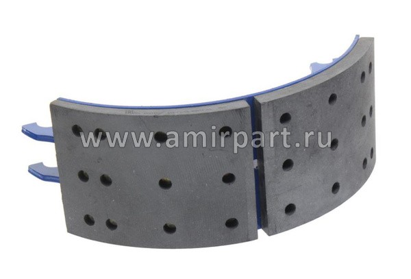 Колодка тормозная в сб. 8 тонн А0850 / Автомагнат А0850 (АМ-69-026) @3571