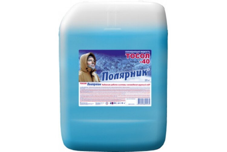 Тосол А-40 Т-С Полярник 20 кг (Синтез-Пак) (кор.1шт)