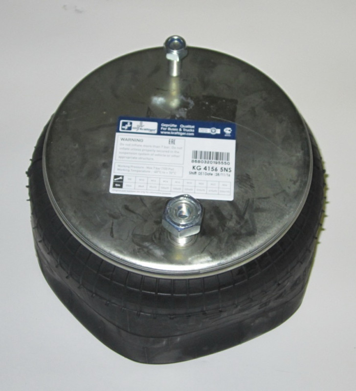 Пневмоподушка D278G / SAMPA Подушка воздушная без стакана; (1 шп.+штуц. / 1 отв.)