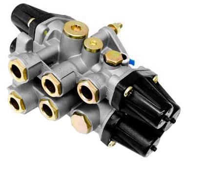 Клапан защитный 4-х контурный (WABCO: 934 705 005 0) / RoS&B (6.006)