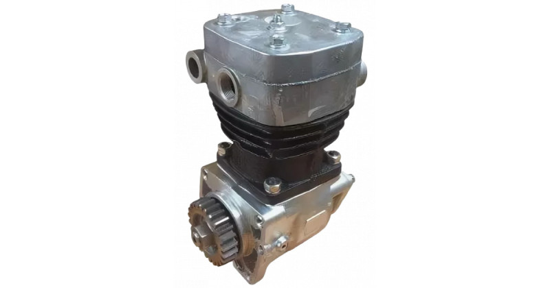 Компрессор КАМАЗ 1-цилиндр. нов.обр. (Айк-Мото г.Ижевск) KMZ 53205-3509015-21