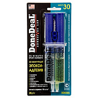 Эпокси-адгезив прозрач. 2-х комп. 30-мин. в шприце 28,4г DD6565