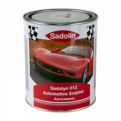 Автоэмаль "Sadolin" белая 1л алкид.