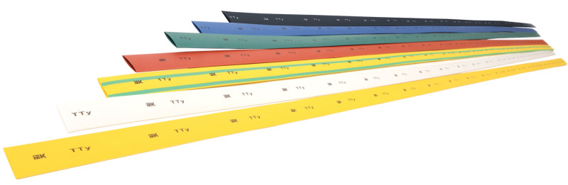 Трубка термоусадочная ТТУ 6/3 зелёная