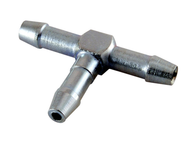 ТРОЙНИК ТОПЛИВНЫЙ ТОПЛИВНЫЙ МЕТАЛЛИЧЕСКИЙ, МЕТАЛЛ 4 мм 4x4x4