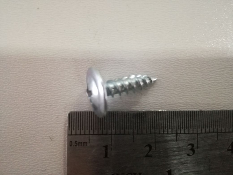 Саморез 4,2*16 прессшайба острый крепл.подкрылков