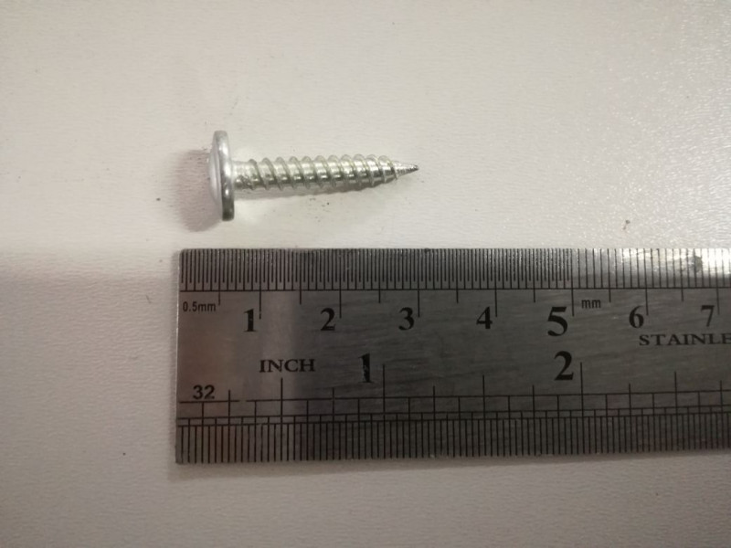 Саморез 4,2*25 прессшайба острый крепл.подкрылков