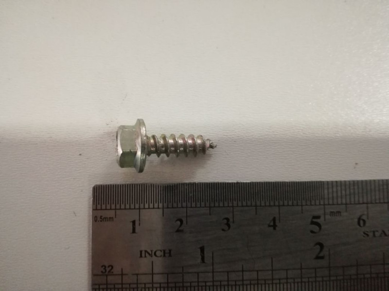 Саморез 5*16 шестигран. ключ 8 в панель приборов 3302-5325400