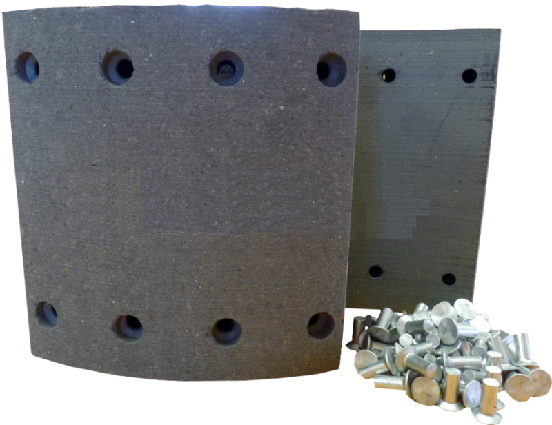 Накладки тормозные НЕФАЗ (9693-3501105) (В-200мм) (комплект)/99859 99859-3501105