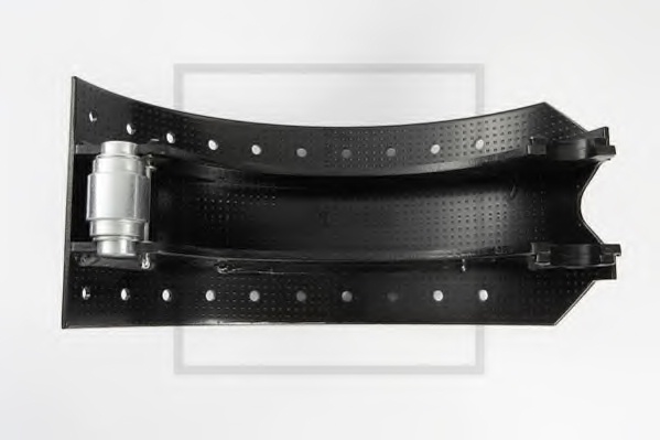 Колодка тормозная BPW 420x180 (05.091.26.64.2) SN4218-2 (с роликом, без накладки)