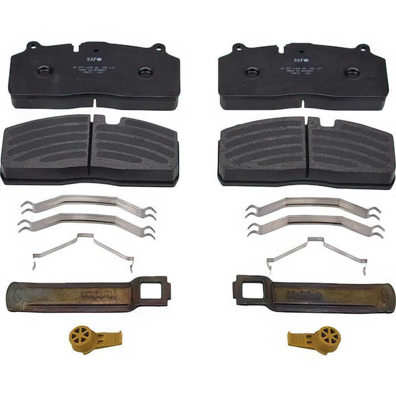 Колодки тормозные дисковые (с установочным комплектом) 29175 HALDEX SBS2220, SAF B 9-22S