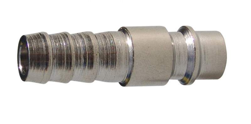 Разъем пневматический быстросъемный (штуцер) под трубку ПВХ "ёлка" D=10мм