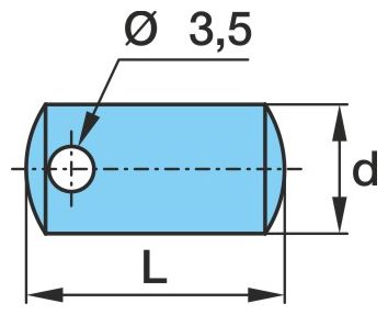 Стопор балансира (шплинт) BPW 03.084.72.01.0