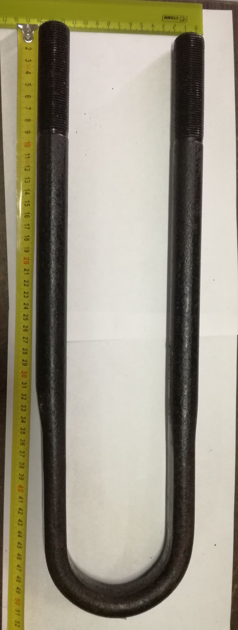 Стремянка МАЗ L=485мм М27х2 941-2912408 (полуприцепа МТМ)