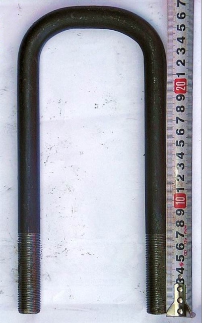 Стремянка передней подвески с гайками в сборе (Лиаз, Нефаз) 5256-2904468