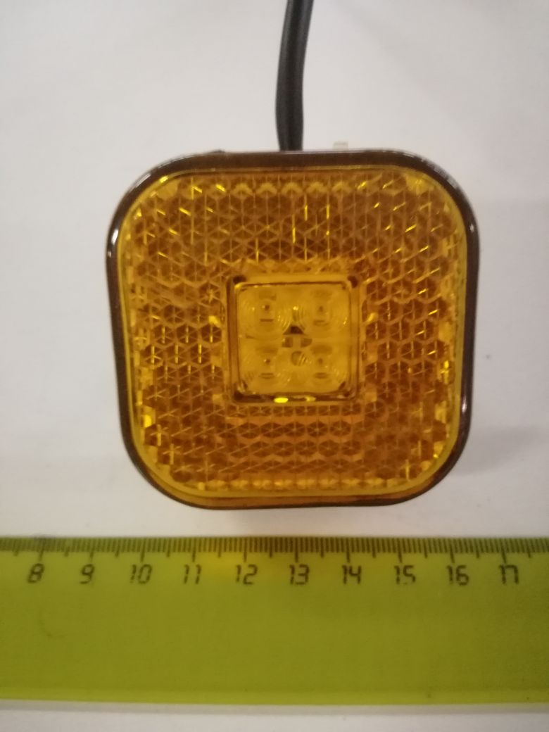 Фонарь маркерный желтый светодиодный