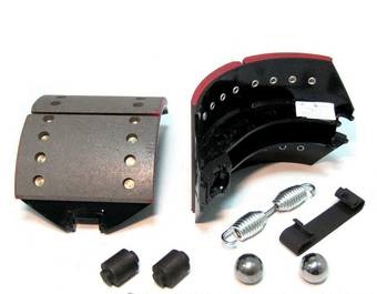 Комплект колодок SAF колесо=2шт с накладками 300х200 мм GENIRPARTS GPK2300 / GRONAX 61700