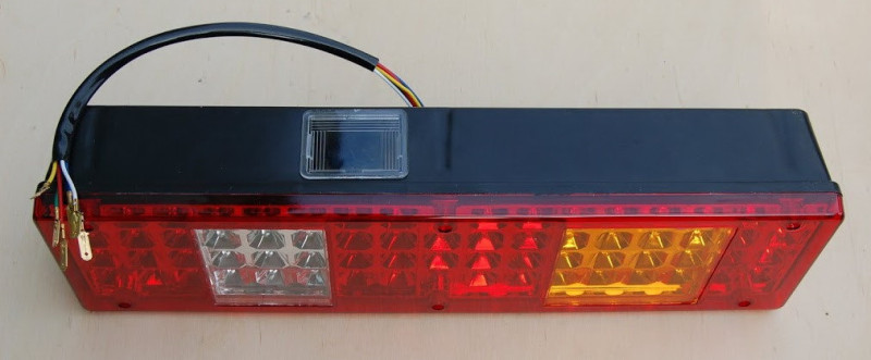 LED левый 24В Фонарь задний светодиодный КАМАЗ, МАЗ, УРАЛ