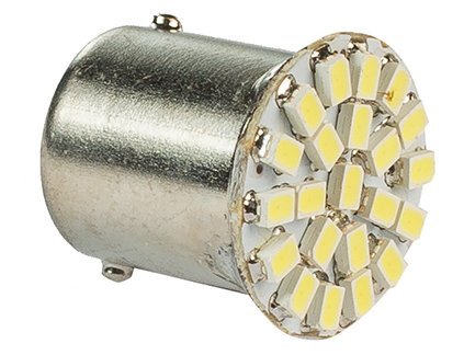 Светодиод 12V T15 BA15s 22SMD WHITE 1156
