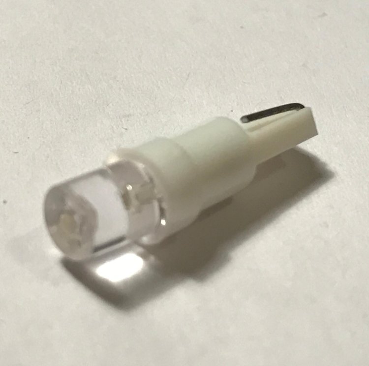 Светодиод 24V T5 W2.0х4.6d конус GREEN 1LED ФАНЛАЙТ